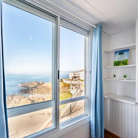 Fee4Me Front Line Beach Flat In Caion Laracha Exterior photo